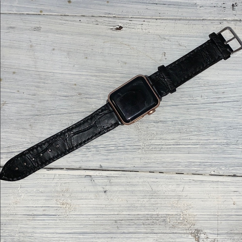 Alligator Skin Apple Watch Bands